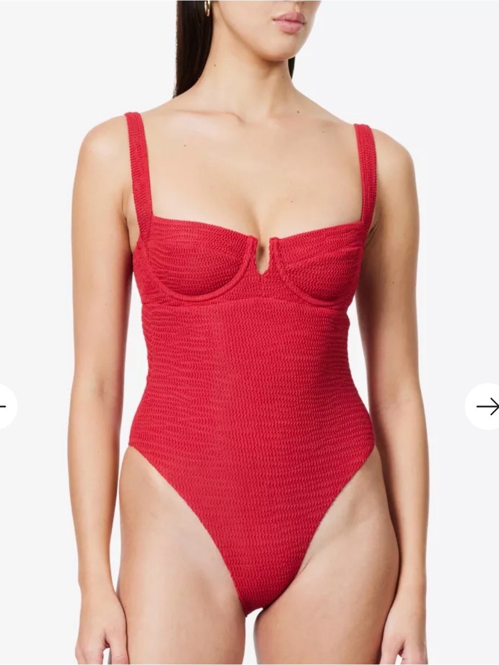 Monday Swimwear Clovelly Bright Red / Orange Swimsuit
